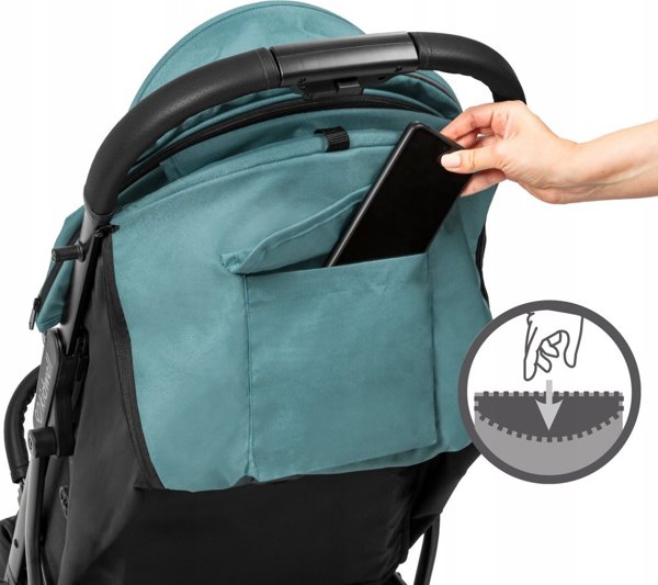 Καρότσι Kidwell KIDWELL ΚΑΡΟΤΣΙ ΠΕΡΙΠΑΤΟΥ COLMER ROYAL GREEN 5901130098903