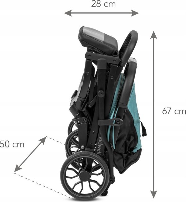 Καρότσι Kidwell KIDWELL ΚΑΡΟΤΣΙ ΠΕΡΙΠΑΤΟΥ COLMER ROYAL GREEN 5901130098903