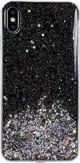 Wozinsky Wozinsky Star Glitter λαμπερή θήκη με γκλίτερ Samsung Galaxy S21+ 5G (S21 Plus 5G) μαύρο