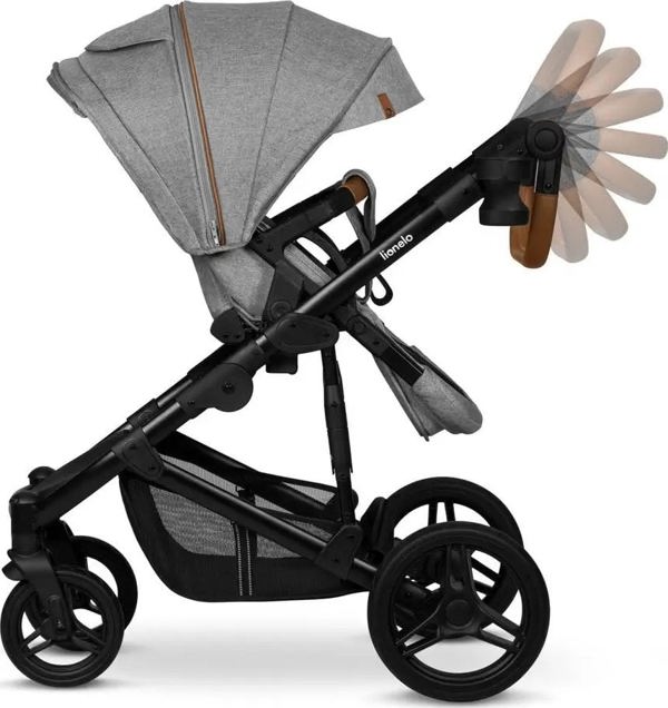 Lionelo Universalus Καρότσι Lionelo Mari Tour 3in1, γκρι stone