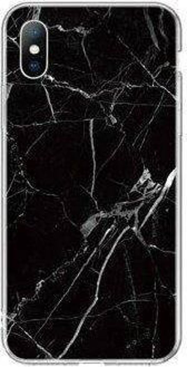 Wozinsky Wozinsky Marble ζελέ θήκη μαρμάρου Samsung Galaxy S21+ 5G (S21 Plus 5G) μαύρο