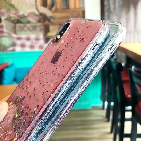 Γυαλιστερό κάλυμμα θήκης Wozinsky Wozinsky Star Glitter με πράσινο glitter iPhone 12 Pro Max 8013551 9111201909878