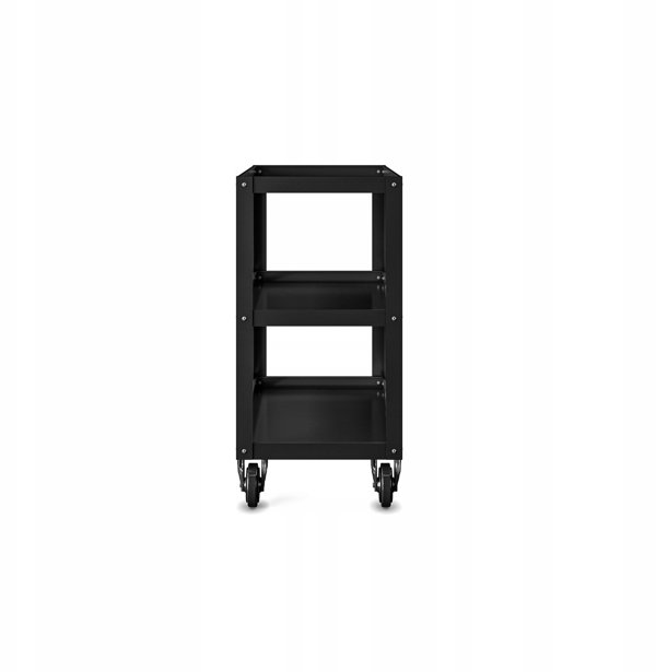 Καρότσι εργαστηρίου HUGO, 700 x 816 x 400 mm, All Black: μαύρο