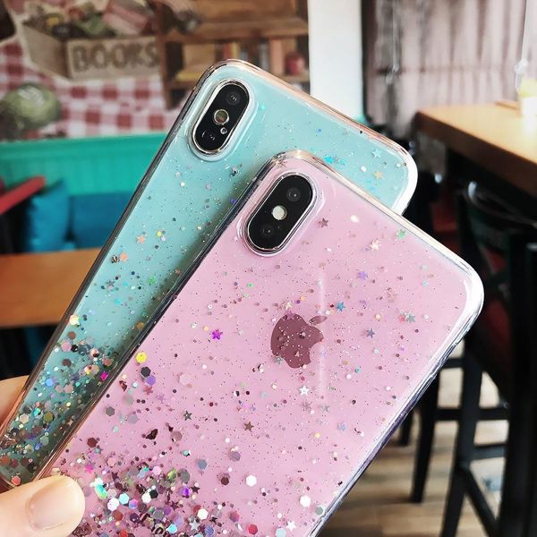 Wozinsky Wozinsky Star Glitter Γυαλιστερή θήκη με γκλίτερ για Samsung Galaxy M51 Διαφανές 8074953 9111201916685