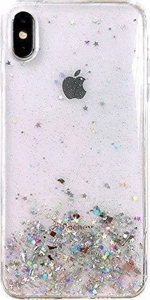 Wozinsky Wozinsky Star Glitter λαμπερή θήκη με γκλίτερ Samsung Galaxy A42 5G διαφανής