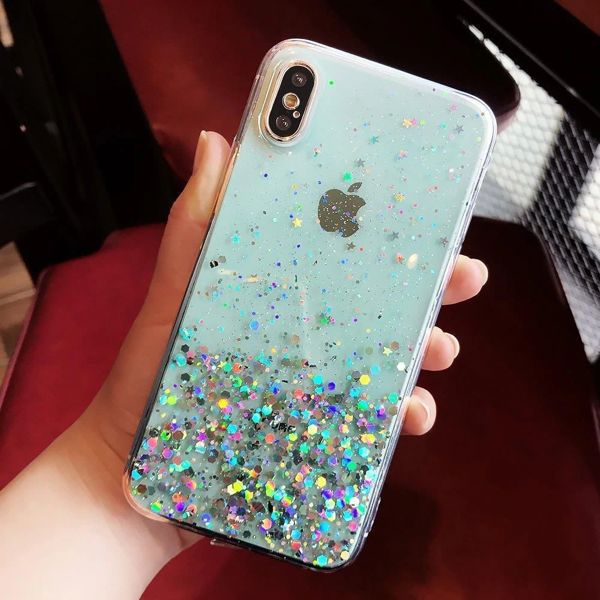 Wozinsky Wozinsky Star Glitter λαμπερή θήκη με γκλίτερ Samsung Galaxy A42 5G διαφανής