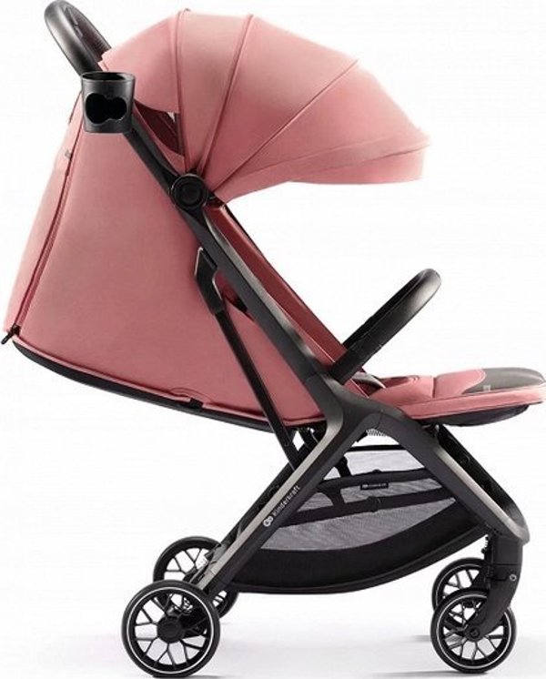 Καρότσι KinderKraft KINDERKRAFT NUBI 2, ροζ χαλαζίας