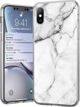 Θήκη ζελέ Wozinsky Wozinsky Marble μαρμάρινη για Samsung Galaxy S21 Ultra 5G λευκή
