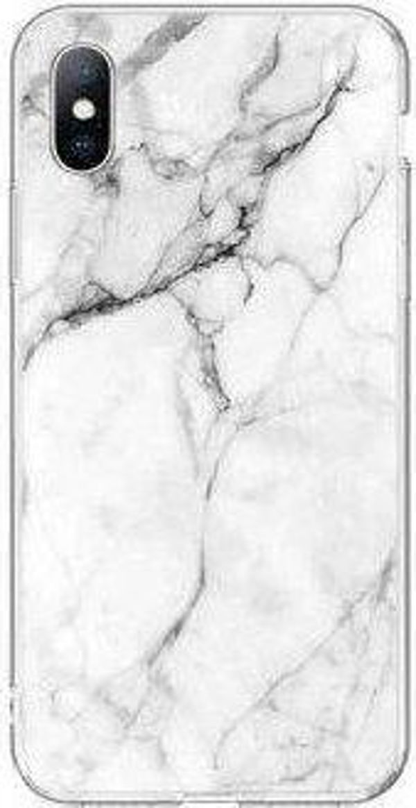 Θήκη ζελέ Wozinsky Wozinsky Marble μαρμάρινη για Samsung Galaxy S21 Ultra 5G λευκή