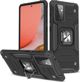 Wozinsky Wozinsky Ring Armor Armored Hybrid Case Cover + Μαγνητική θήκη για Samsung Galaxy A72 4G Black 8759097 9111201935853
