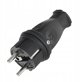 Λαστιχένιο βύσμα 16A IP44 (240)