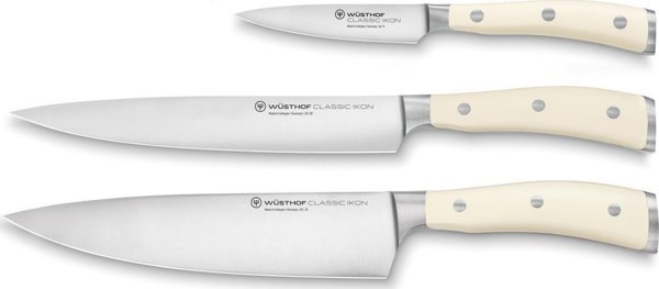 Σετ 3 μαχαιριών Wusthof CLASSIC IKON CREME
