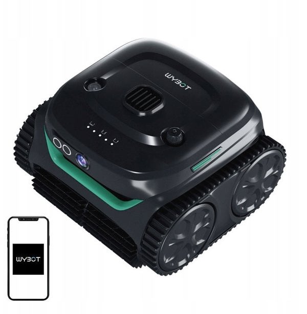 Ρομπότ καθαρισμού πισίνας Wybot C2 Pro Vision ασύρματο