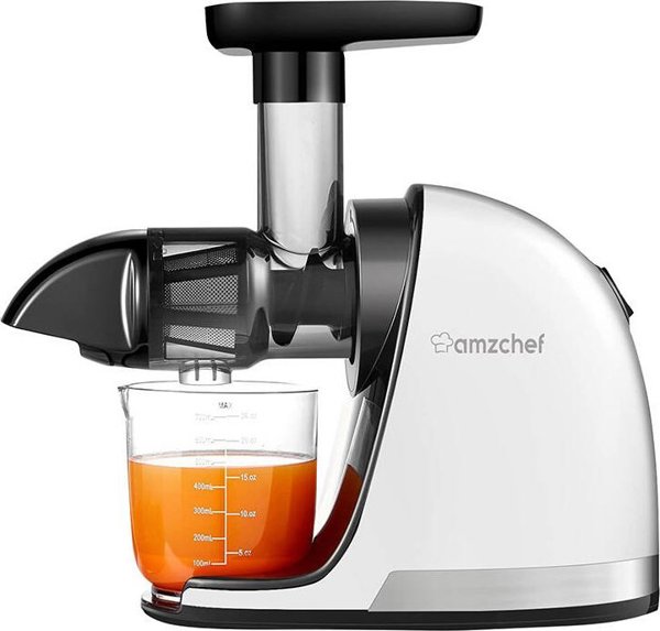 Αργής περιστροφής αποχυμωτής AMZCHEF 1501-WT