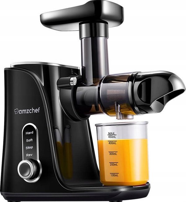 Αργής περιστροφής αποχυμωτής AMZCHEF GM3001-BK (μαύρο)