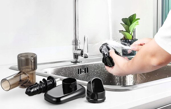 Αργής περιστροφής αποχυμωτής AMZCHEF GM3001-BK (μαύρο)