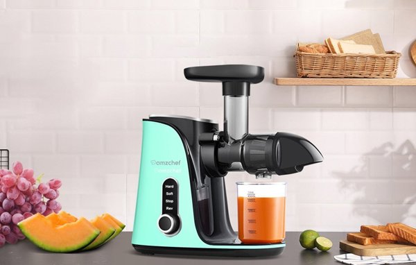 Αργής περιστροφής αποχυμωτής AMZCHEF GM3001-GN (πράσινο)
