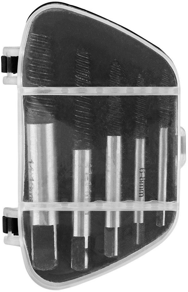 Graphite Σετ Εξολκείς Για Σπασμένες Βίδες 3-19 mm, 5 Τεμάχια
