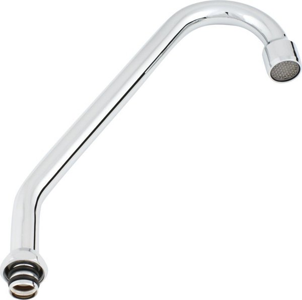 Hydroland Στόμιο Μπαταρίας Νιπτήρα Χρωμέ 1/2", Ορειχάλκινο με Ενσωματωμένο Αεριστή