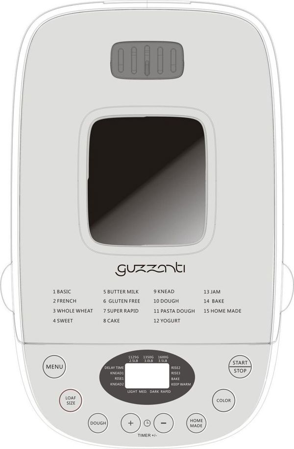 Μηχανή ψησίματος ψωμιού Guzzanti Guzzanti GZ-635