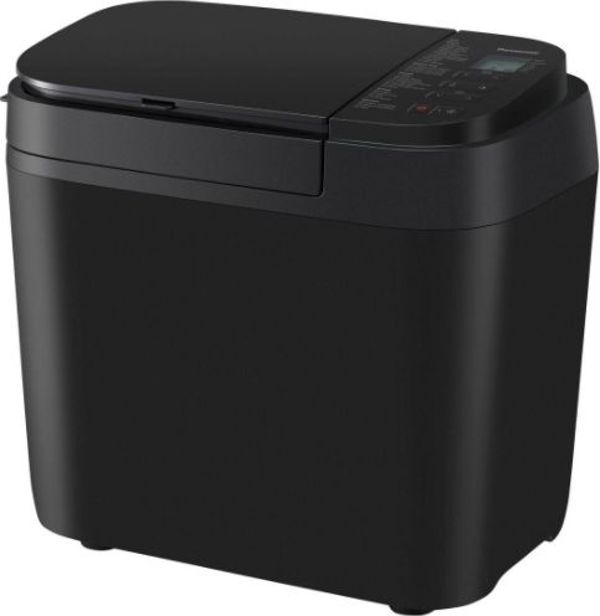 Panasonic Αρτοπαρασκευαστής SD-R2530KXE, Μαύρος, Αυτόματη Παρασκευή Ψωμιού και Κέικ