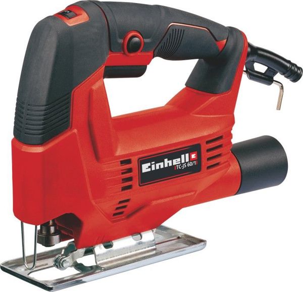 Einhell Σέγα TC-JS 60/1, 400W, Ρυθμιζόμενη Ταχύτητα, Κοπή Ξύλου έως 60mm & Ατσάλι 6mm