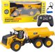 LeanToys RC Τηλεκατευθυνόμενο Φορτηγό Dumper, 9 Κανάλια, 2.4G, Κίτρινο