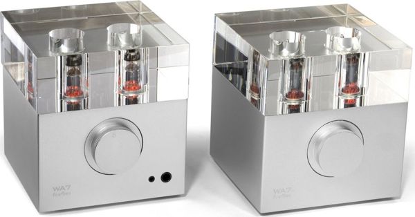 Woo Audio WA7 Fireflies Ενισχυτής Ακουστικών με WA7 Tube PSU, Ασημί, Υποστήριξη έως 600 Ohm, USB & RCA