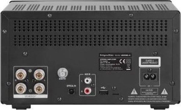 Ενισχυτής HiFi κατηγορίας A Kruger&amp|Matz KM1995-A (CD, USB, Bluetooth, ψηφιακό ραδιόφωνο DAB+, FM)