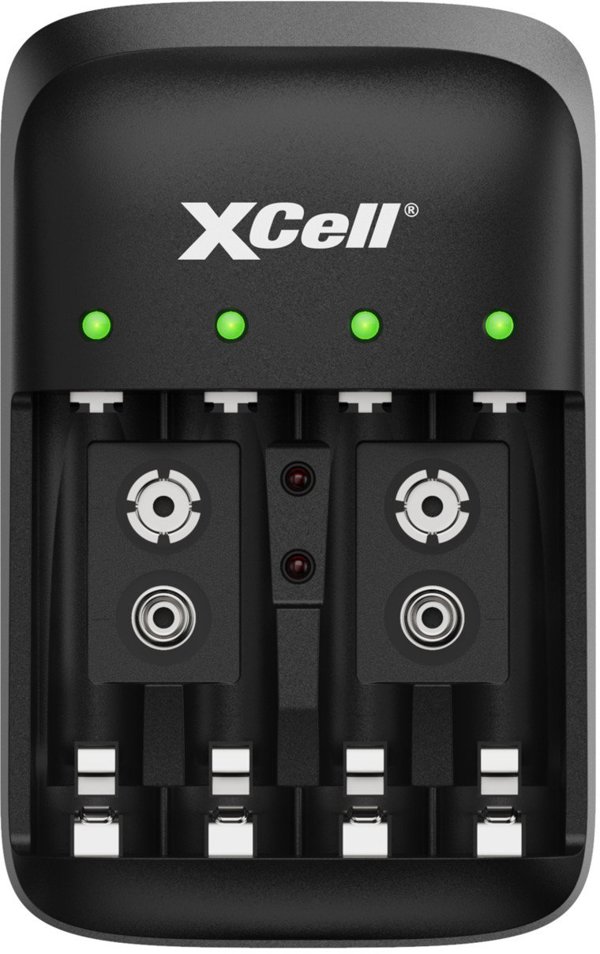 XCell Φορτιστής Μπαταριών BC-X500 για 1-4x AAA, AA και 1-2x 9V Μπαταρίες