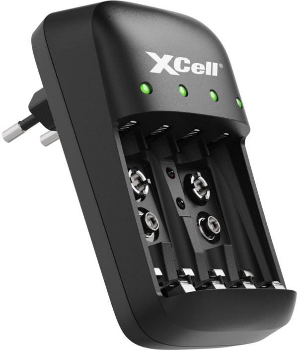 XCell Φορτιστής Μπαταριών BC-X500 για 1-4x AAA, AA και 1-2x 9V Μπαταρίες