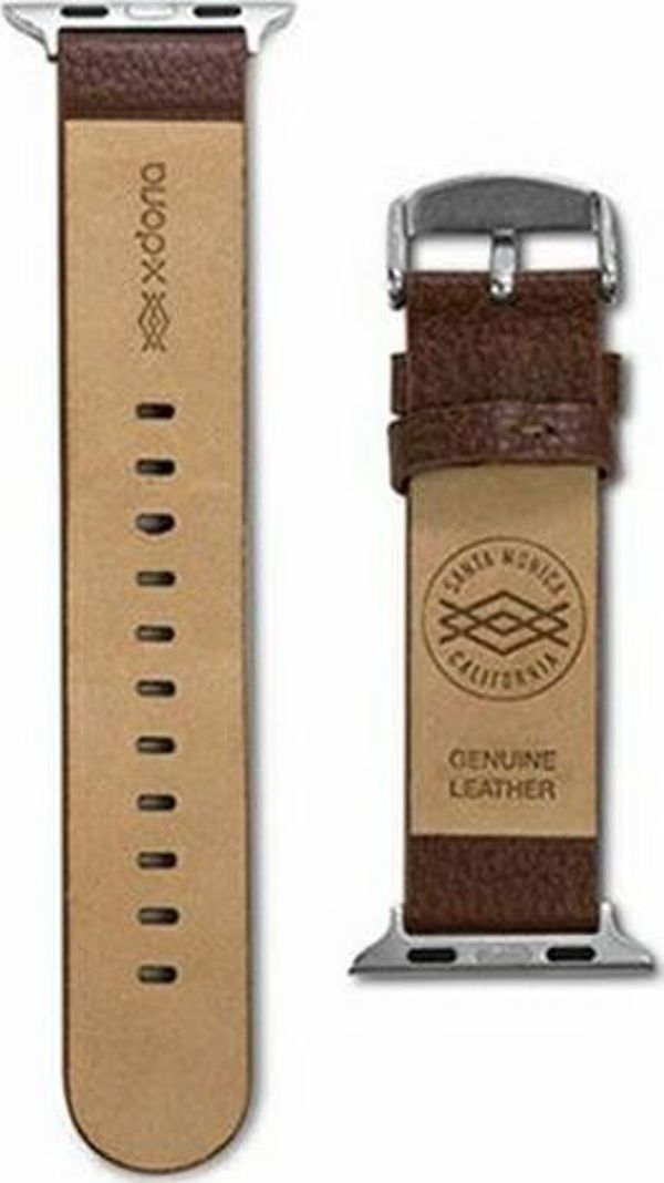 Λουράκι X-Doria Lux Apple Watch 42mm καφέ 23819