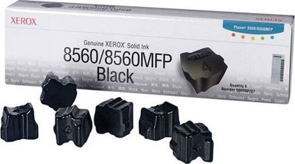 Xerox SOLID Ink Black (6 StickS) - 108R00727 1206544 95205427523