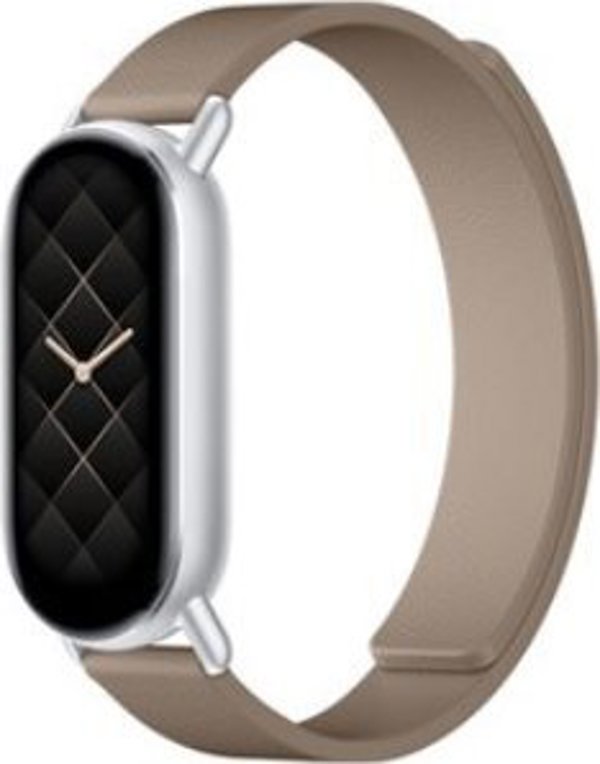 Xiaomi Μαγνητικός Ιμάντας για Xiaomi Smart Band, Δέρμα Kona, Χακί Καφέ, 140–190mm