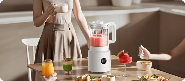 Xiaomi Blender Pro Επιτραπέζιο Μπλέντερ 800W με Γυάλινη Κανάτα 1.75L - Λευκό