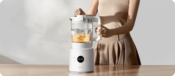 Xiaomi Blender Pro Επιτραπέζιο Μπλέντερ 800W με Γυάλινη Κανάτα 1.75L - Λευκό
