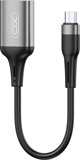 XO αντάπτορας USB - microUSB OTG, μαύρο (NB201)