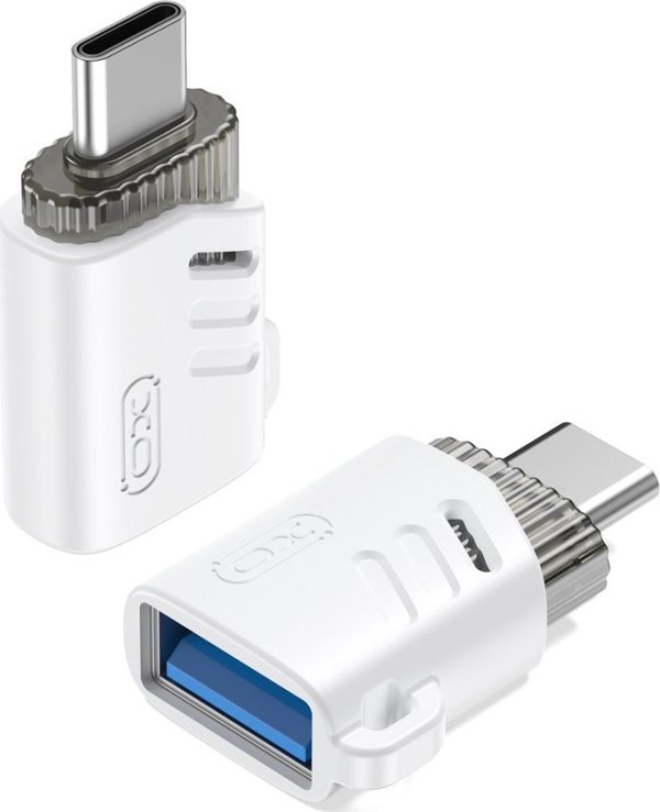 XO αντάπτορας USB-USB-C OTG, λευκό (NB256B)