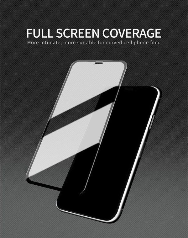X-One Tempered glass X-ONE Full Cover Extra Strong Crystal Clear - για iPhone 13 mini 5,4" (πλήρη κόλλα) μαύρο 11467081 5903396124273