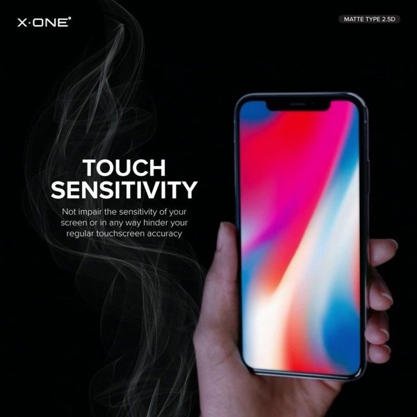 X-One Tempered glass X-ONE Full Cover Extra Strong Crystal Clear - για iPhone 13 mini 5,4" (πλήρη κόλλα) μαύρο 11467081 5903396124273