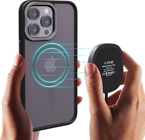 X-One X-ONE Dropguard Magnetic Case Air (συμβατό με MagSafe) - για Apple iPhone 16 Pro Max μαύρο 14150617 5903396319037