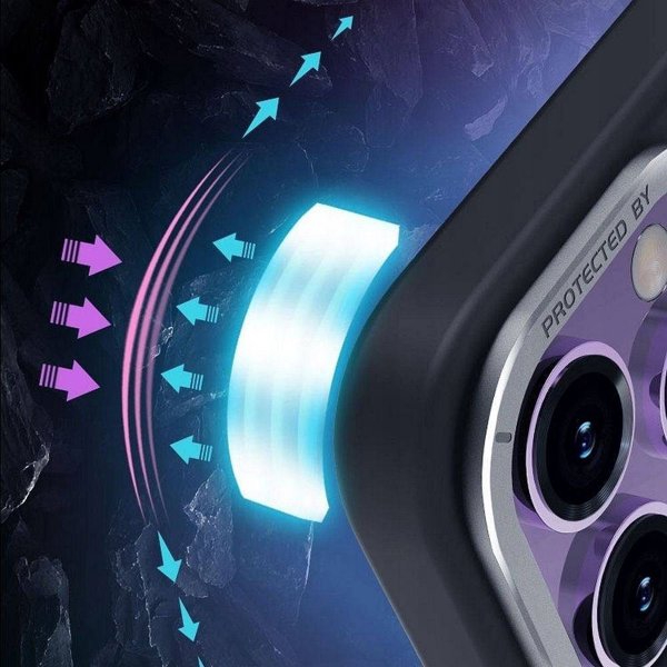 X-One X-ONE Dropguard Magnetic Case Air (συμβατό με MagSafe) - για Apple iPhone 16 Pro Max μαύρο 14150617 5903396319037