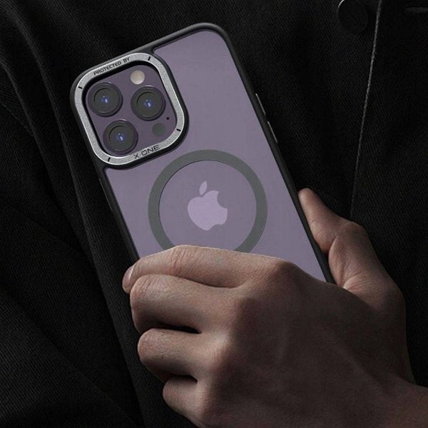 X-One X-ONE Dropguard Magnetic Case Air (συμβατό με MagSafe) - για Apple iPhone 16 Pro Max μαύρο 14150617 5903396319037