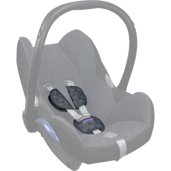 Xplorys Καθολικά μαξιλαράκια για ζώνες Dooky Universal Pads - Γκρι Αστέρια (T-XP-126922)