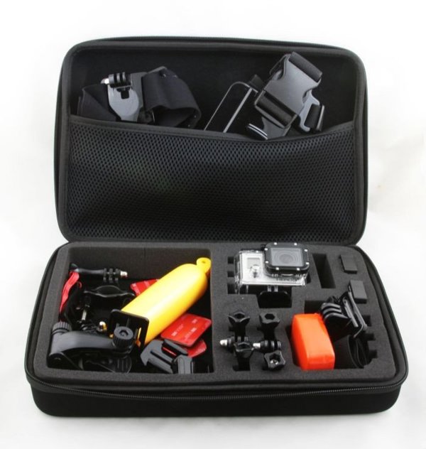 Xrec Σετ Αξεσουάρ XXL για GoPro Hero 9/8/7/6/5/4/3+/3/2/1 & Sjcam S4000/Sj5000/Sj6000, Πλήρες Πακέτο Εξοπλισμού