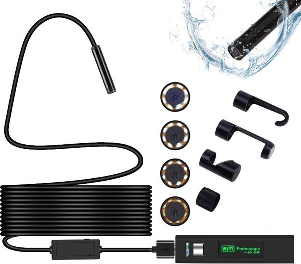 Xrec Ενδοσκόπιο / Κάμερα Επιθεώρησης / Wi-fi Usb 1200p 8mm - 10 Μέτρα