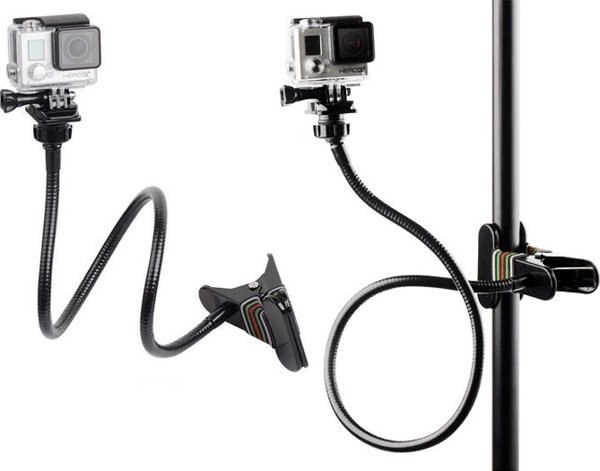 Xrec Εύκαμπτο Τρίποδο Μεταλλική Βάση Για Gopro Hero 7 6 5 4 3+ 3 2 1 + / Sjcam