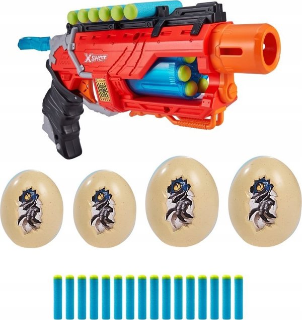 XShot XSHOT-DINO ATTACK παιχνίδι όπλο Dino Striker, 4860