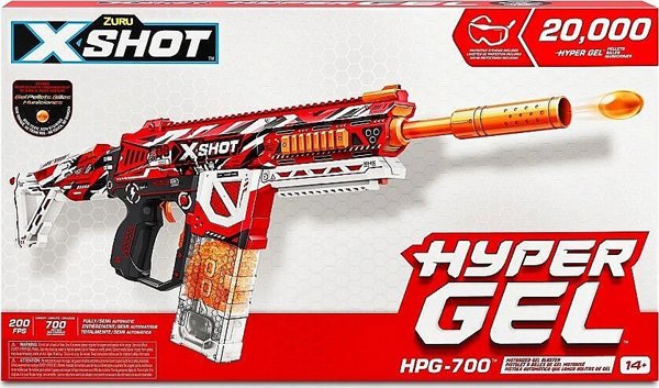 X-Shot X-SHOT παιχνίδι όπλο Hyper Gel, 1 σειρά, 20000 gellet, assort., 36620