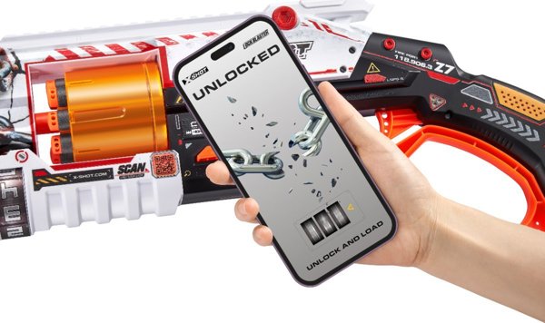 XShot XShot X-SHOT παιχνίδι όπλο Lock Gun, Skins 1 σειρά, 36606